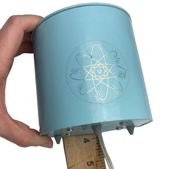 Vintage Sky Blue Gem Sonic Jewelry Cleaning Electric Machine - Picture 5 of 7